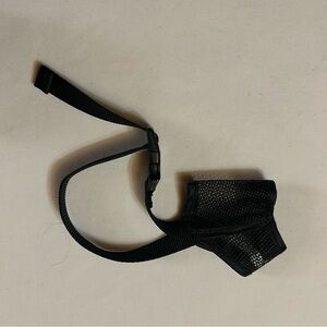 Black Mesh Grooming Mouth Restraint